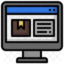 Online Shopping Website  Icon