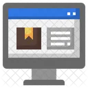Online Shopping Website  Icon