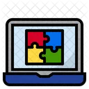 Online Solution Jigsaw Puzzle Icon