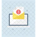 Online Spam Email Message Error Email Error Icon