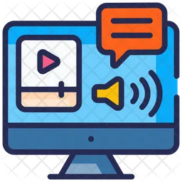 Online Speech  Icon