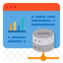 Speicher Server Statistik Symbol