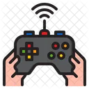 Online Spiel Joystick Spiel Symbol