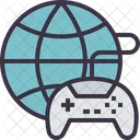 Online Spiel Controller Symbol