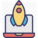 Missile Rocket Seo Startup Icon