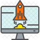 Online Startup  Icon