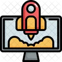 Online Startup  Icon