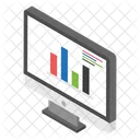 Web Analytics Online Statics Web Infographic Icon