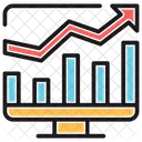 Online Statistics Online Infographic Web Analytics Icon
