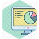 Online Statistics Accounting Analysis Icon