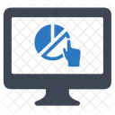 Pie Chart Online Marketing Icon