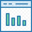 Online Statistics Online Report Statistics Icon