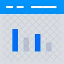 Online Statistics Online Report Statistics Icon