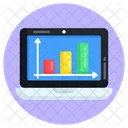 Online Statistics Web Statistics Web Analytics Icon