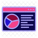 Report Data Pie Icon