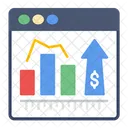 Data Analytics Online Infographic Online Analytics Icon