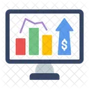 Data Analytics Online Infographic Online Analytics Icon