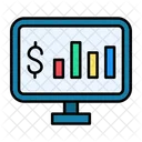 Data Analytics Online Infographic Online Analytics Icon