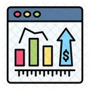 Data Analytics Online Infographic Online Analytics Icon