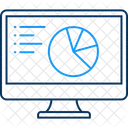Online Statistics Accounting Analysis Icon