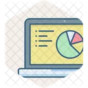 Online Statistics Accounting Analysis Icon
