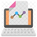 Online Statistics Web Icon