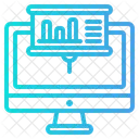 Online-Statistik  Ícone