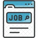 Online Stellensuche Online Job Online Stellensuche Symbol