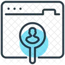 Online-Stellensuche  Symbol