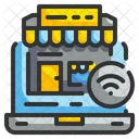 Online Stop Online Store Store Icon