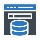 Online Storage Database Icon