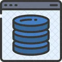 Database Website Data Icon