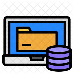 Online Storage Folder  Icon