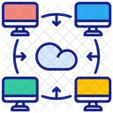 Online Storage  Icon