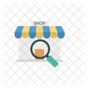 E Commerce Search Magnifier Icon
