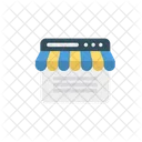 E Commerce Online Store Icon