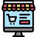 Online Store Ecommerce Online Shop Icon