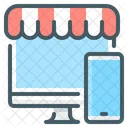 Online Store Ecommerce Icon
