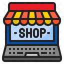 Online Shopping Shop Icon