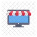 Online Store Shopping Ecommerce Icon