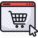 Online Store Ecommerce Web Page Icon