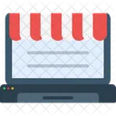 Online Store Ecommerce Market Icon