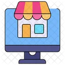 Cartoon Expand Online Store Icon