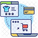 Online Store Building Icon
