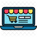 Online Store E Commerce Digital Icon