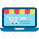 Online Store E Commerce Digital Icon