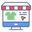 Online Store Ecommerce Online Shopping Icon