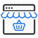 Online Store Online Shopping Ecommerce Icon
