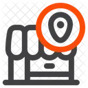 Online Store Location Pin Icon