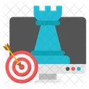 Online Strategy Online Planning Online Trick Icon